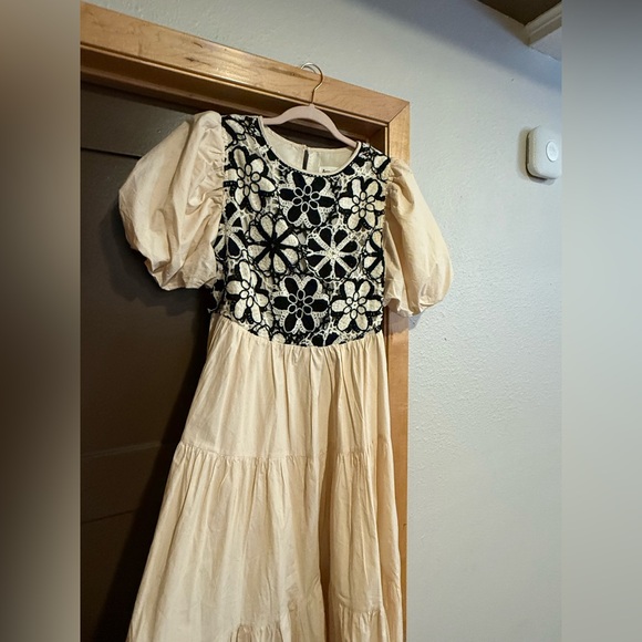 &merci Crochet Midi Dress - Picture 8 of 11